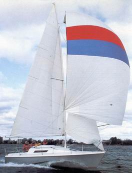 LASER 28 racing yacht