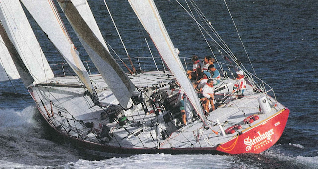 Steinlager 2 — winner of every leg of the 1989-90 Whitbread Round the World Race